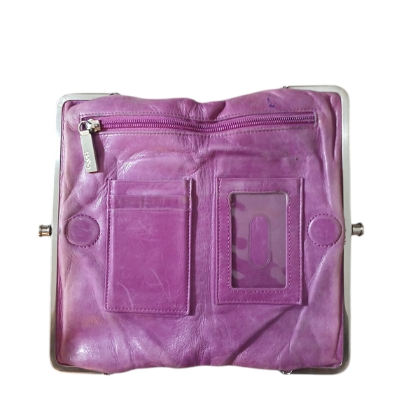 Hobo Purple/Pink Lauren Clutch Wallet Organizer - Picture 3 of 12